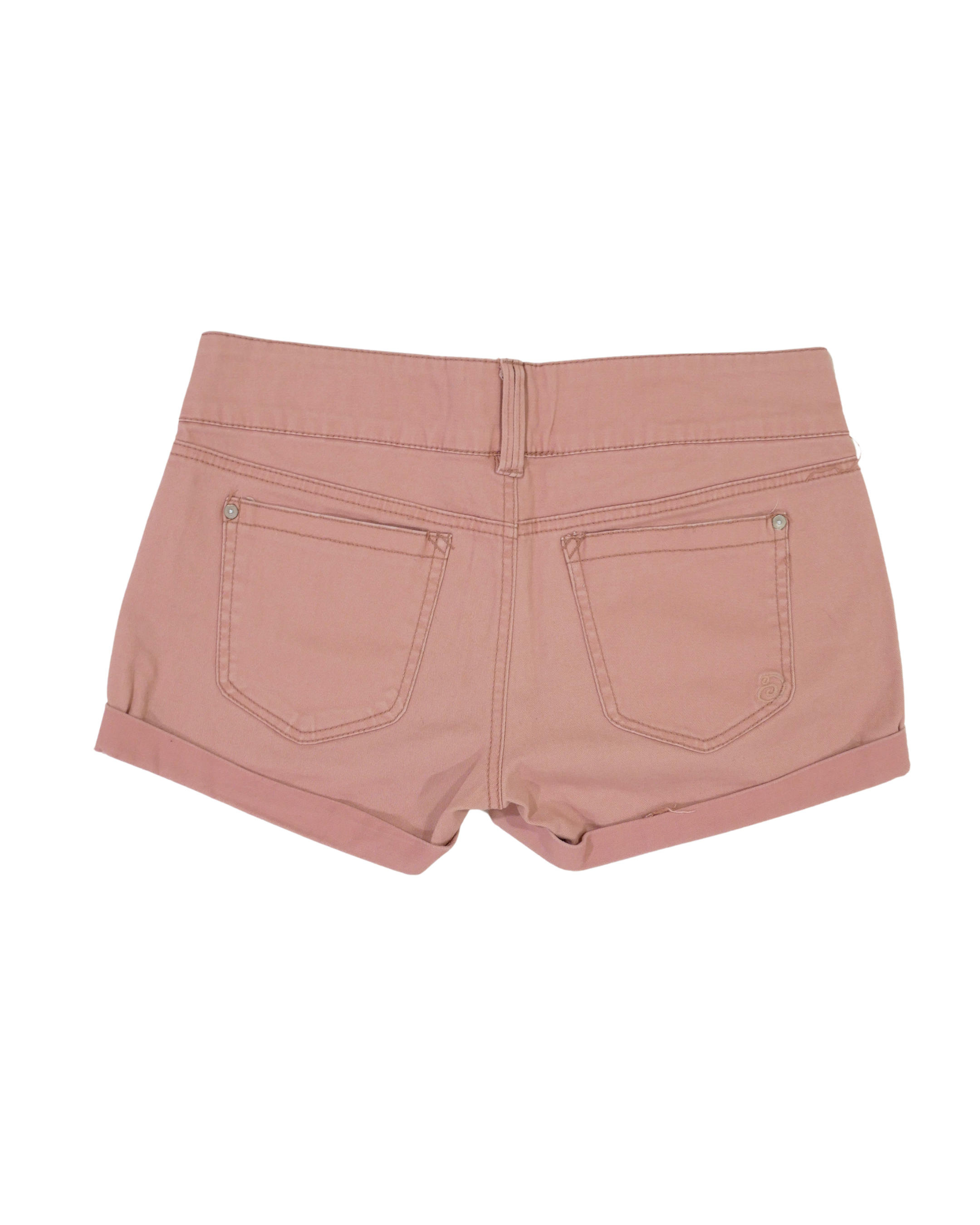 2000s Pink Indigo Rein Distressed Shorts